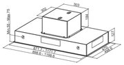 Встраиваемая вытяжка Faber HEAVEN 2.0 X 90 фото 3 в Краснодаре
