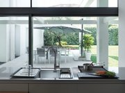 Смеситель Franke Eos Neo Pull Down черный матовый фото 3 в Краснодаре