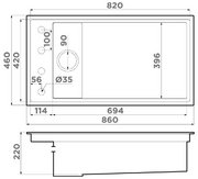 Мойка Омойкири Kinaru Pro 86-U/I WG Wind Green фото 4 в Краснодаре Мойка Omoikiri Kinaru Pro 86-U/I WG Wind Green фото 4 в Краснодаре