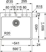 Мойка Franke MRG 610-54 FTL белый фото 2 в Краснодаре
