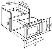 Микроволновая печь Teka MWS 20 BIS STAINLESS STELL фото 2 в Краснодаре