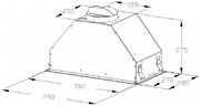 Встраиваемая вытяжка Korting KHI 9828 GN фото 3 в Краснодаре