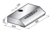 Вытяжка Korting KHT 6330 W фото 2 в Краснодаре