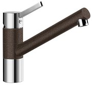 Смеситель Бланко Tivo chrome/Silgranit кофе фото в Краснодаре Смеситель Blanco Tivo chrome/Silgranit кофе фото в Краснодаре