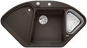 Мойка Blanco DELTA II SILGRANIT клапан-автомат InFino® кофе Мойка Blanco DELTA II SILGRANIT клапан-автомат InFino® кофе