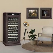 Винный шкаф Meyvel MV69-WD1-C (Dark Chocolate) фото 2 в Краснодаре