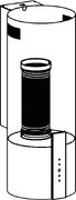 Вытяжка Korting KHC 35969 DN Cylinder фото 3 в Краснодаре