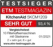 Кофеварка KitchenAid 5KCM1209EDG фото 4 в Краснодаре