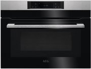 Духовой шкаф с СВЧ CombiQuick AEG KMK768080M Духовой шкаф с СВЧ CombiQuick AEG KMK768080M