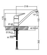 Смеситель Smeg MF11AV2 фото 2 в Краснодаре