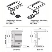 Варочная панель с вытяжкой FALMEC INDUCTION HOB INOX (880) фото 4 в Краснодаре
