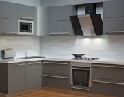 Вытяжка KRONA TALLI 900 inox/black glass 3P фото 2 в Краснодаре