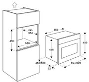 Духовой шкаф Bertazzoni F457MODVTX фото 2 в Краснодаре