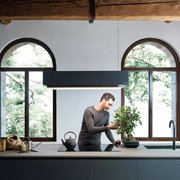 Вытяжка Falmec CIRCLE.TECH Levante 120 graphite glass фото 2 в Краснодаре