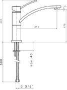 Смеситель Smeg ME6RA фото 2 в Краснодаре