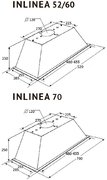 Встраиваемая вытяжка Kuppersberg INLINEA 70 BX фото 4 в Краснодаре