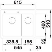 Мойка BLANCO PLEON 6 Split Silgranit черный фото 3 в Краснодаре Мойка BLANCO PLEON 6 Split Silgranit черный фото 3 в Краснодаре