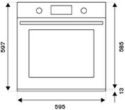 Духовой шкаф Bertazzoni F457MODMWTC фото 4 в Краснодаре