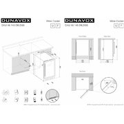 Винный шкаф Dunavox DAU-46.145DSS фото 4 в Краснодаре