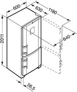 Холодильник Liebherr CBNPes 3956 Premium NoFrost фото 3 в Краснодаре