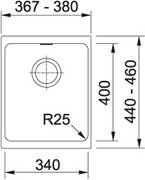 Мойка Франке KBG 110-34 ваниль фото 2 в Краснодаре Мойка Franke KBG 110-34 ваниль фото 2 в Краснодаре
