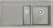 Мойка Franke Mythos MTK 651-100 чаша справа жемчужный серый Мойка Franke Mythos MTK 651-100 чаша справа жемчужный серый