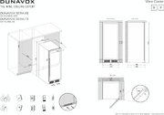 Винный шкаф Dunavox DX-70.258C фото 4 в Краснодаре