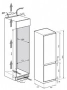 Встраиваемый холодильник Kaiser EKK 60193 фото 4 в Краснодаре