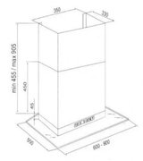 Вытяжка Kuppersberg DK 900 4HTC фото 2 в Краснодаре