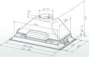 Встраиваемая вытяжка Faber INCA SMART C GR A70 фото 2 в Краснодаре