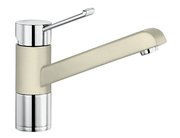 Смеситель Бланко Zenos chrome/Silgranit жасмин фото в Краснодаре Смеситель Blanco Zenos chrome/Silgranit жасмин фото в Краснодаре