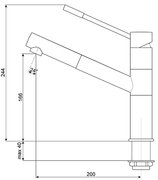 Смеситель Smeg ME7A фото 3 в Краснодаре
