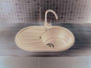 Мойка Blanco TAMOS 45S бежевый «саванна» фото 4 в Краснодаре