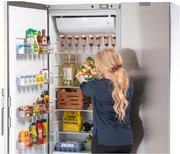 Холодильник с морозильной камерой Festivo 120 CFM 120CFM531 (серый/нержавеющая сталь) фото 3 в Краснодаре