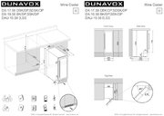 Винный шкаф Dunavox DAU-19.58W фото 4 в Краснодаре