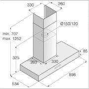 Вытяжка Asko CW4930G фото 3 в Краснодаре