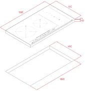 Индукционная варочная панель Teka IZS 96700 MST BLACK фото 2 в Краснодаре