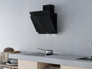 Наклонная вытяжка Krona ANGELICA 600 black sensor фото 3 в Краснодаре