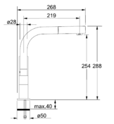 Смеситель Франке Planar Angolo 020 хром фото 2 в Краснодаре Смеситель Franke Planar Angolo 020 хром фото 2 в Краснодаре