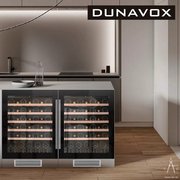 Винный шкаф Dunavox DAU-46.138B фото 3 в Краснодаре