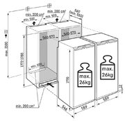 Встраиваемый холодильник Liebherr IXRF 5100 (SIFNf 5108 + IRe 5100) фото 4 в Краснодаре
