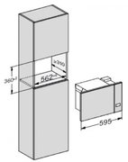 Встраиваемая микроволновая печь Miele M2230SC OBSW фото 3 в Краснодаре