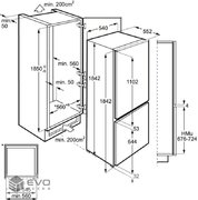 Холодильник Electrolux ENN3153AOW фото 2 в Краснодаре