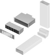 Комплект воздуховодов с фильтром Maunfeld MIDS604+CF312MW фото в Краснодаре