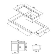 Мойка Смег LQ861SF фото 3 в Краснодаре Мойка Smeg LQ861SF фото 3 в Краснодаре