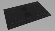 Варочная панель с встроенной вытяжкой Fulgor Milano FCLHD 8041 HID TS BK2 фото 3 в Краснодаре
