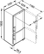 Холодильник Liebherr CNesf 3033 Comfort NoFrost фото 4 в Краснодаре