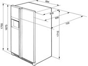 Холодильник Smeg SS55PTE3 фото 4 в Краснодаре