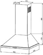 Вытяжка Zigmund Shtain K 127.51 B фото 2 в Краснодаре