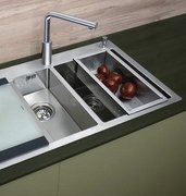 Мойка Бланко Claron 340/180-IF/A нержавеющая сталь фото 2 в Краснодаре Мойка Blanco Claron 340/180-IF/A нержавеющая сталь фото 2 в Краснодаре